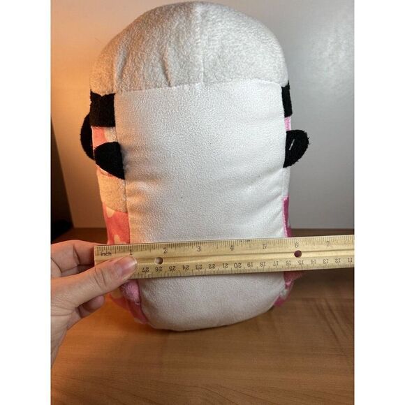 Disney Tsum Tsum Minnie Mouse Pink White Large Plush Stuffed Toy Doll - Picture 8 of 8